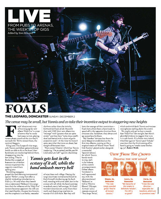Foals // NME