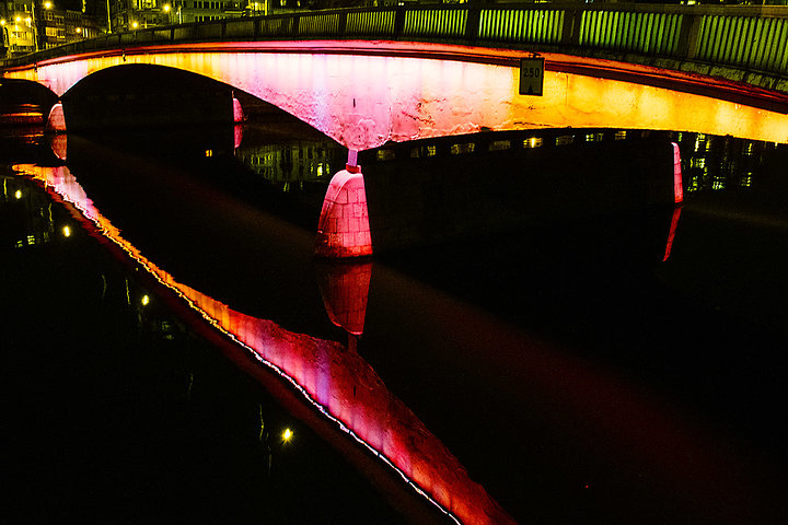 La Meuse By Night