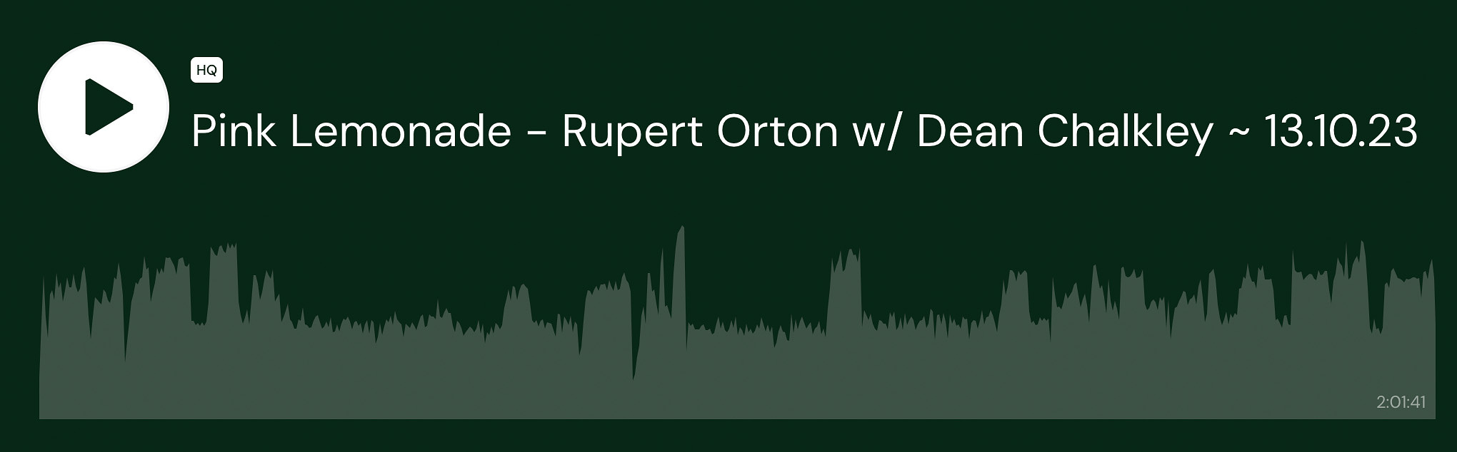 Rupert Orton: Pink Lemonade